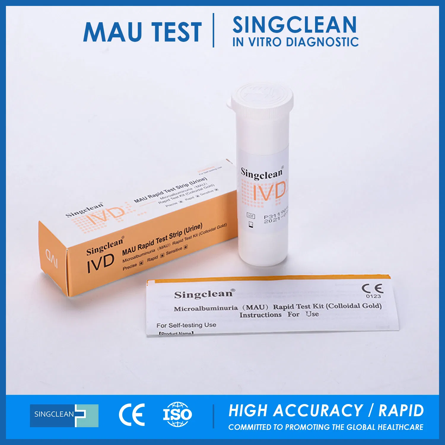 Singclean Malaria Antigen Test Kit (Immunochromatography) Rapid Test Kit Combo