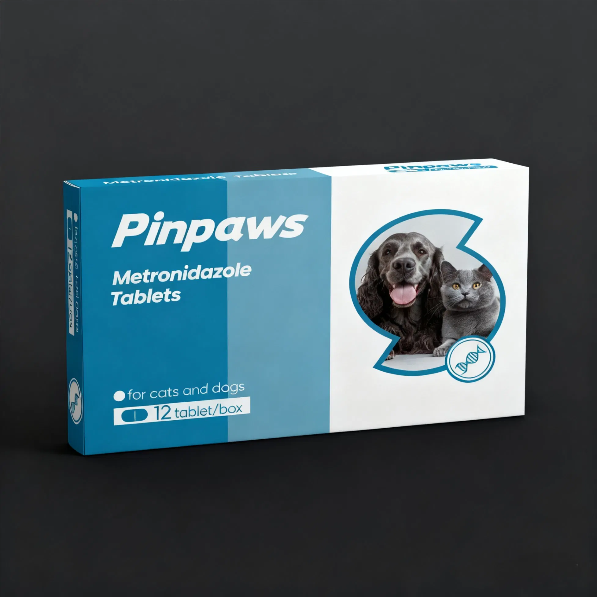 Generic Metronidazole Tablets for Giardiasis and Trichomoniasis Treatment in Pets