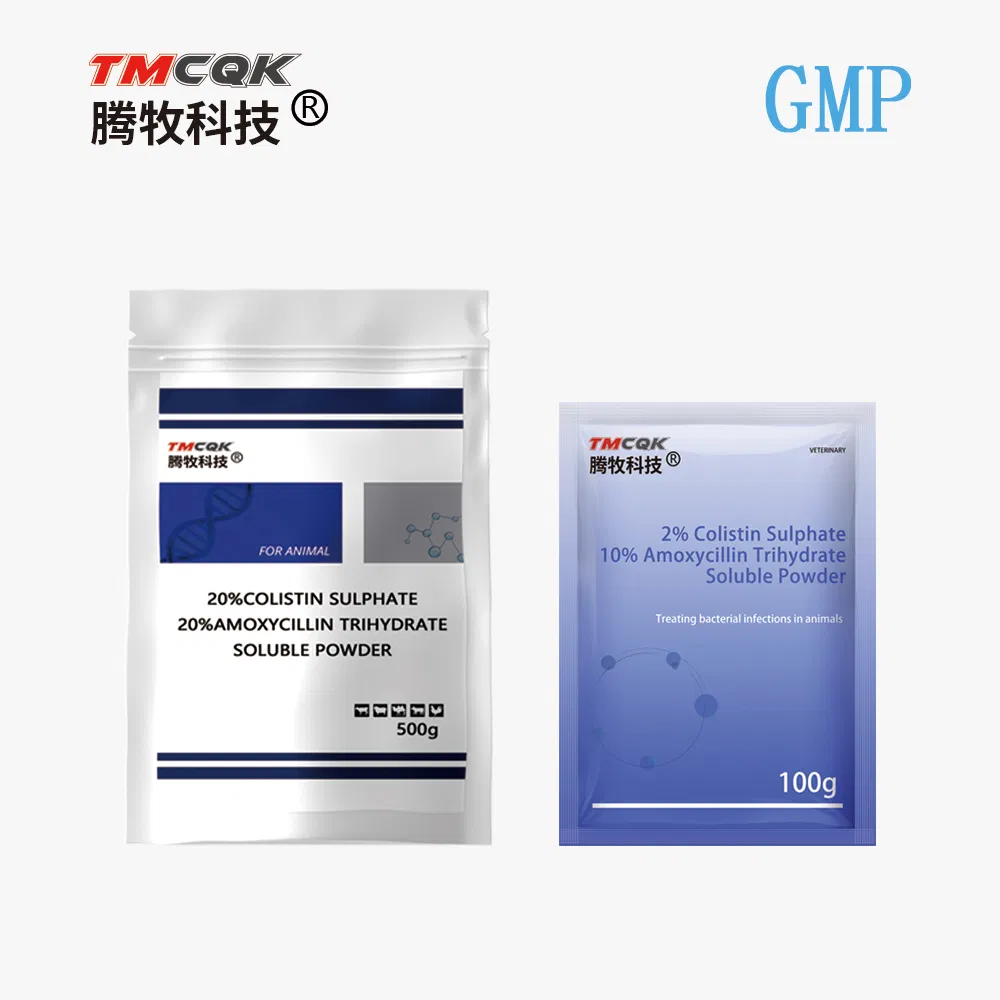 Chicken, Duck, Pig, Cattle and Sheep Use Colistin Sulfate and Amoxicillin Trihydrate Soluble Powder Anti-Inflammatory Drugs