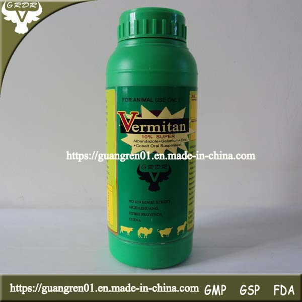 Albendazole + Co + Se Oral Suspension 500ml/1000m Veterinary Medicine Drug for Calves
