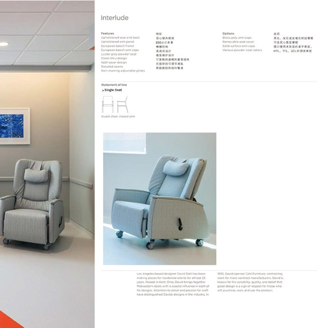 Clinical Care IV Therapy Recliner Lounge Chair Medical SPA Chemotherapy Chair for Phlebotomy Geriatric Use in Hospitals