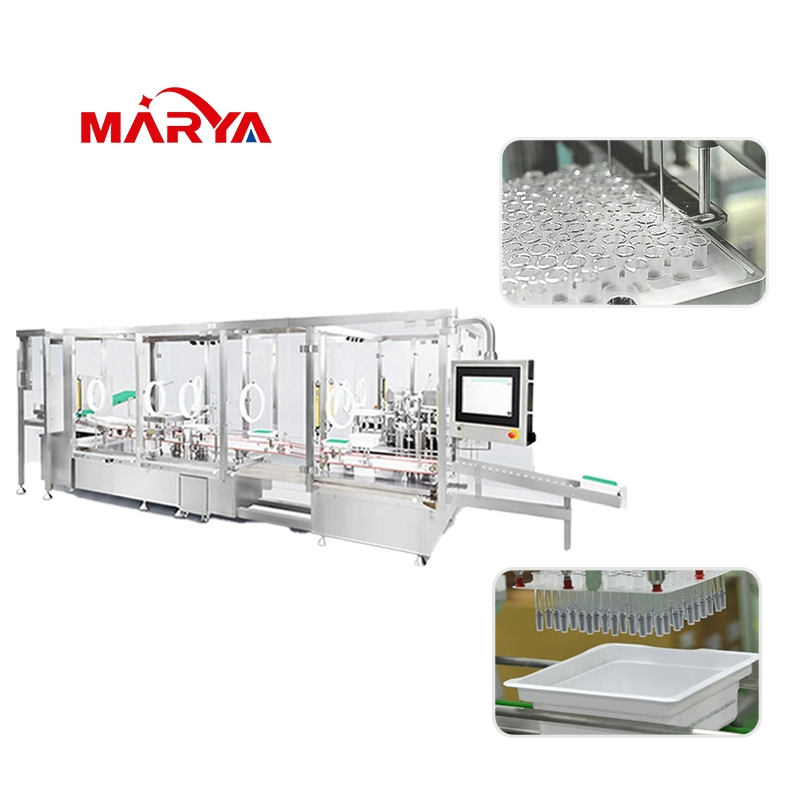 Shanghai Marya China Manufacturer Pharmaceutical Biologics Prefilled Syringe Filling Production Line