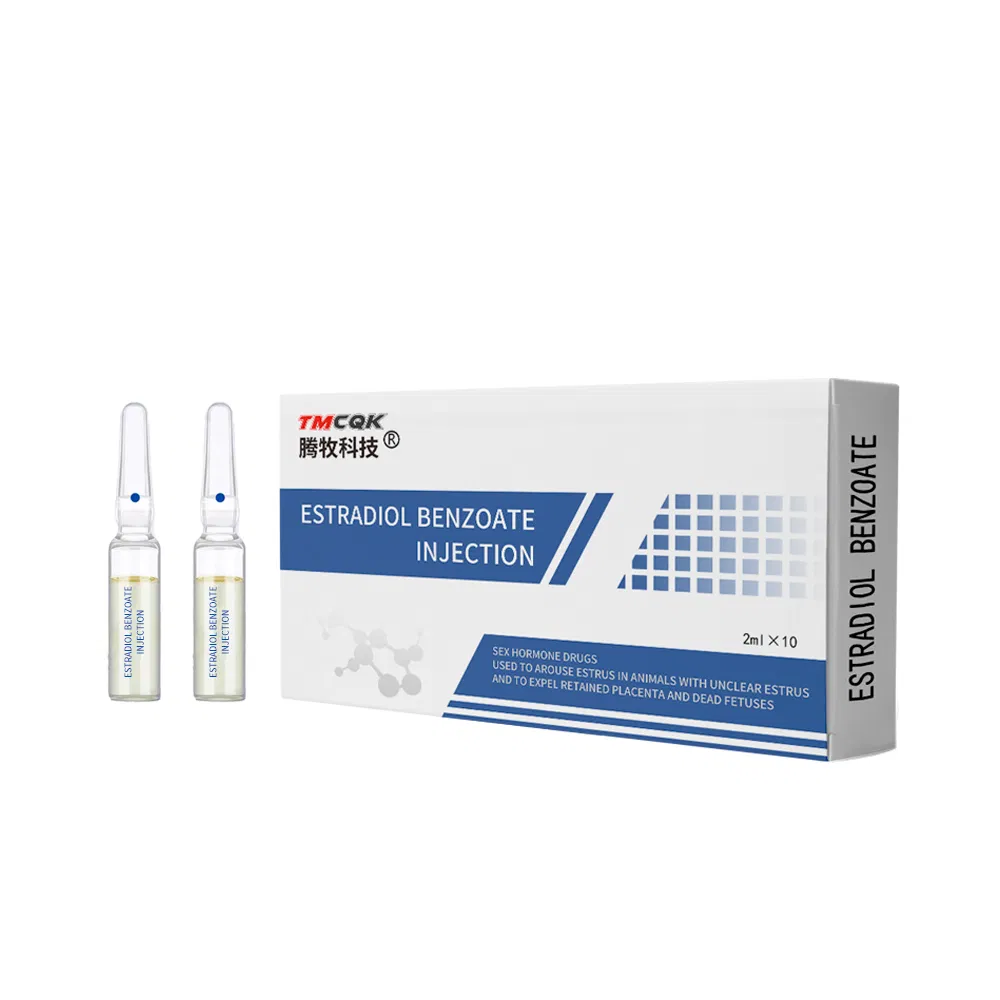 Estradiol Benzoate Injection for Animals Livestock Anti-Inflammatory, Induced Estrus and Ovulation Veterinary Medicine