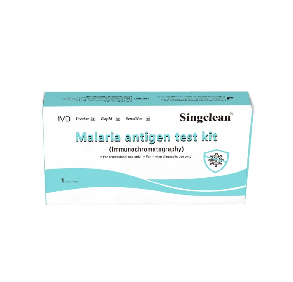 Singclean Malaria Antigen Test Kit (Immunochromatography) Rapid Test Kit Combo