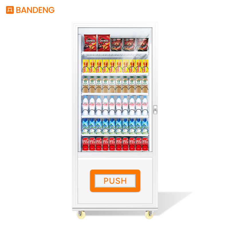 Custom Color Logo Design Branded Outdoor Retail Vending Machine