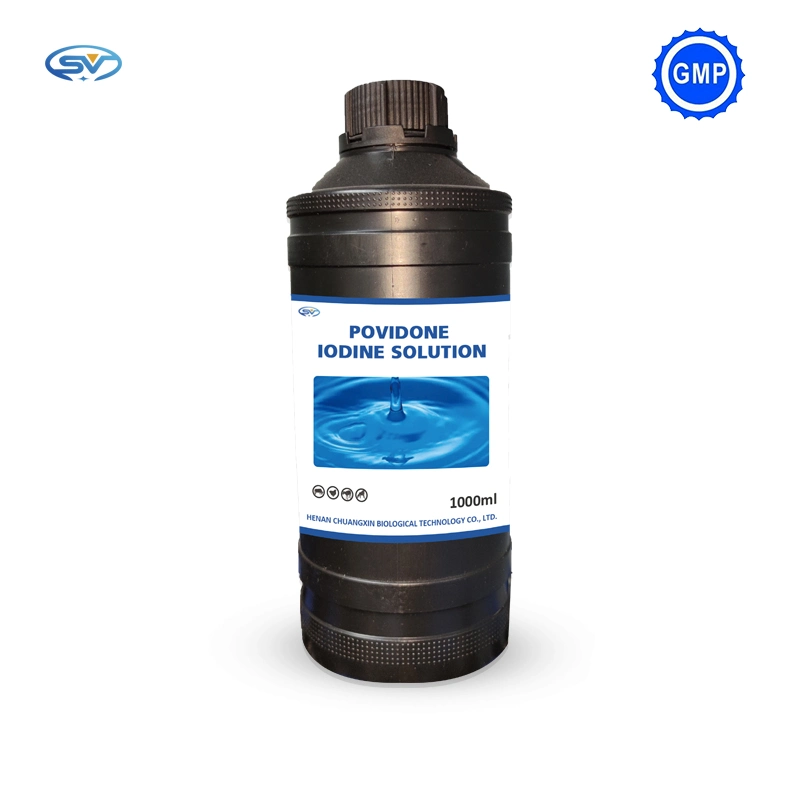 Disinfectant 1% Povidone Iodine Solution Vet Medicine Drugs for Animal Use