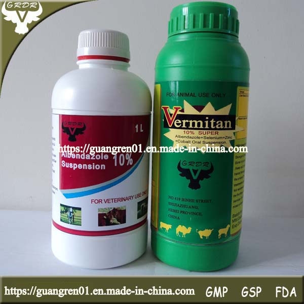 Albendazole + Co + Se Oral Suspension 500ml/1000m Veterinary Medicine Drug for Calves