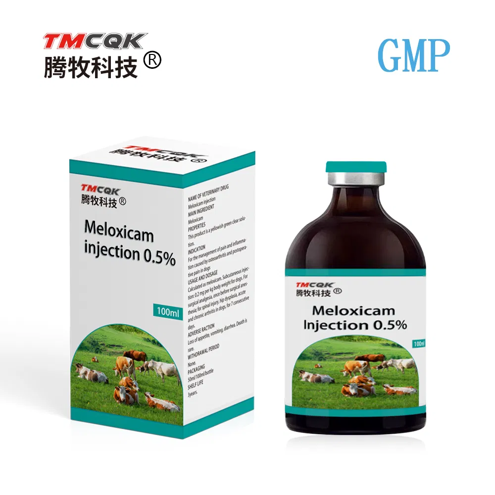 Meloxicam Injection, Animal Analgesic and Anti-Drug, Low Price