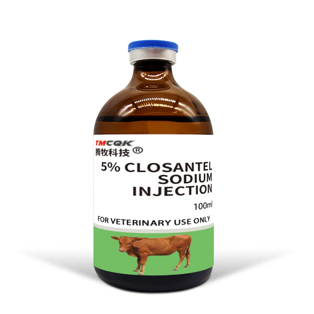 GMP Level 5% 100ml Closantel Sodium Anti-Inflammatory Veterinary Drug