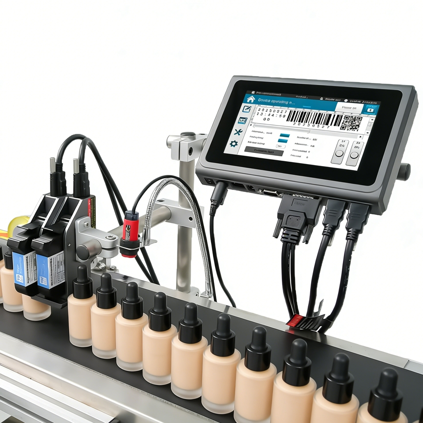 Docod T200e Industrial Thermal Inkjet Printer Tij Expiry Date Printing Machine with Custom Casing for Branded Production Lines