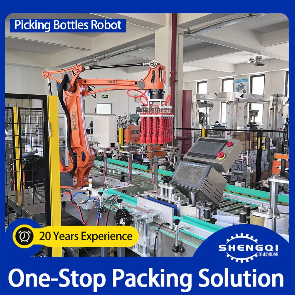 Vial Vaccine Inspection Production Line Weighing, Unpacking, Packing and Palletizing