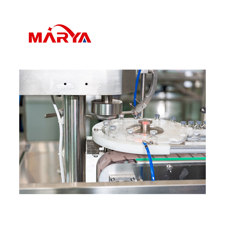 Marya GMP Certified Vial Powder Quantitative Filling Machine Servo Motor Control for Vaccine Biologics