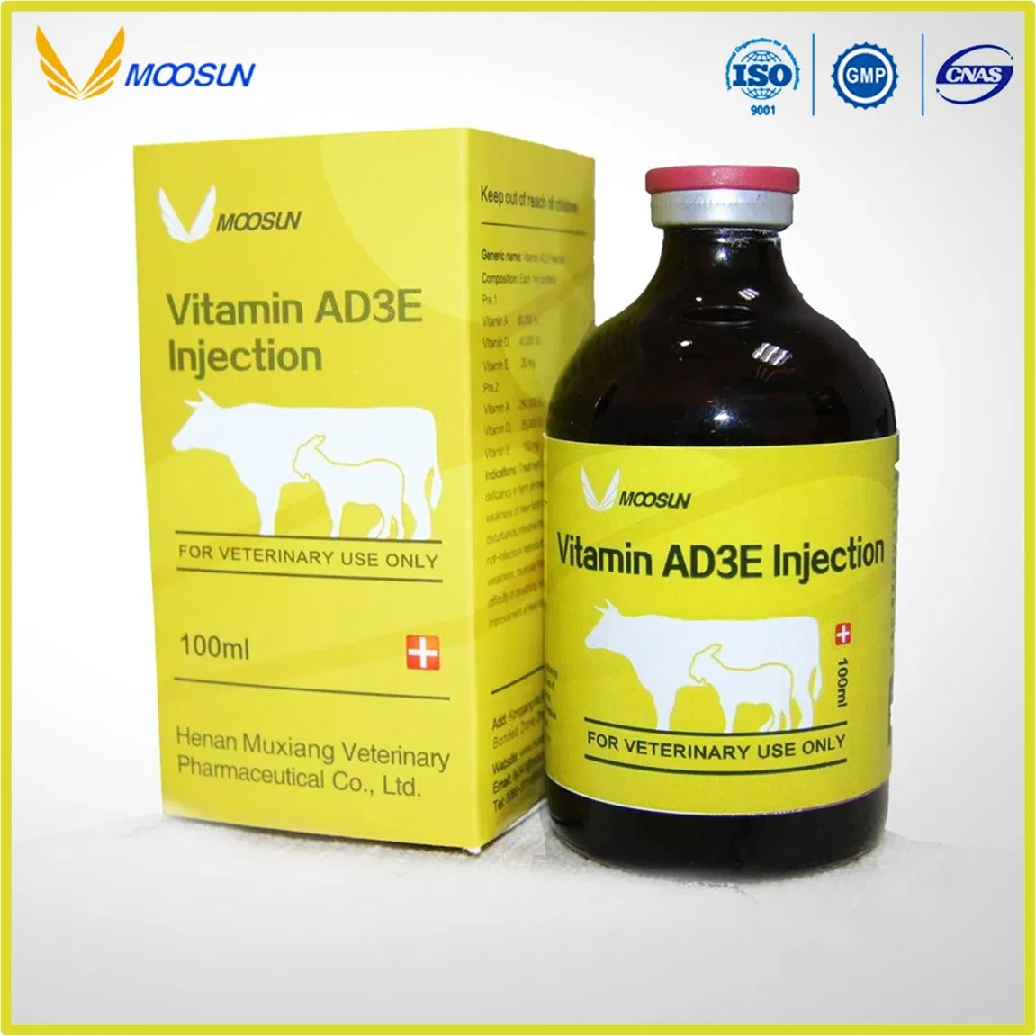 GMP Factory Flunixin Injection 5% for Animal Anti-Inflammatory and Analgesic