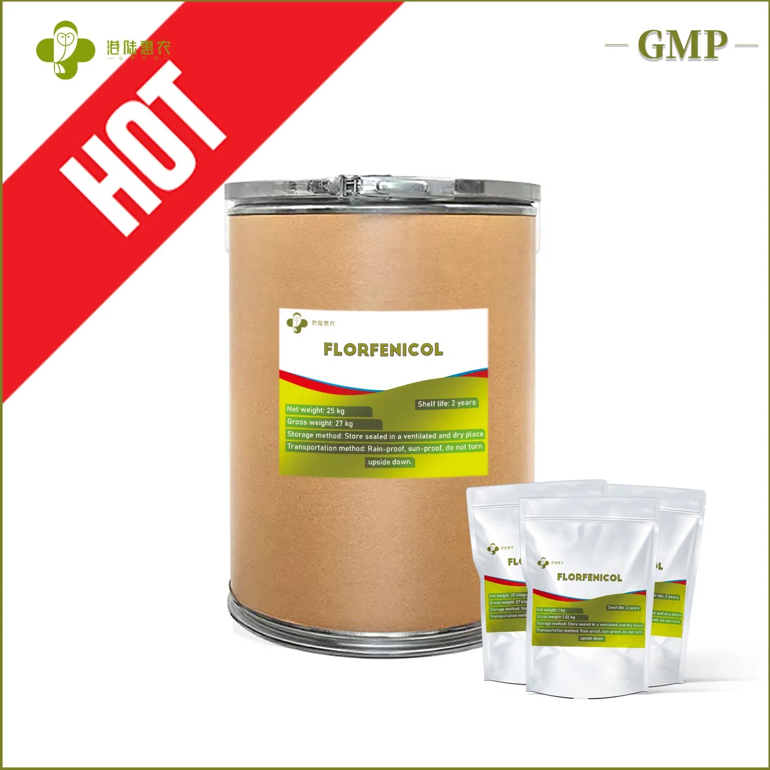 Factory Supply Broad-Spectrum Antibiotics Pharmaceutical Raw Material Florfenicol Liquid Injection 10% 30% Synthetic Chemical Drugs Treating Bacterial