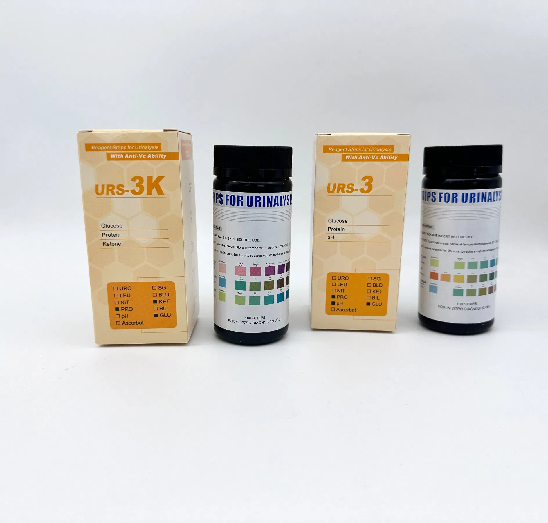 Fast Reading Accurate Urinalysis Test Strips for Hospital and Home Health Monitoring