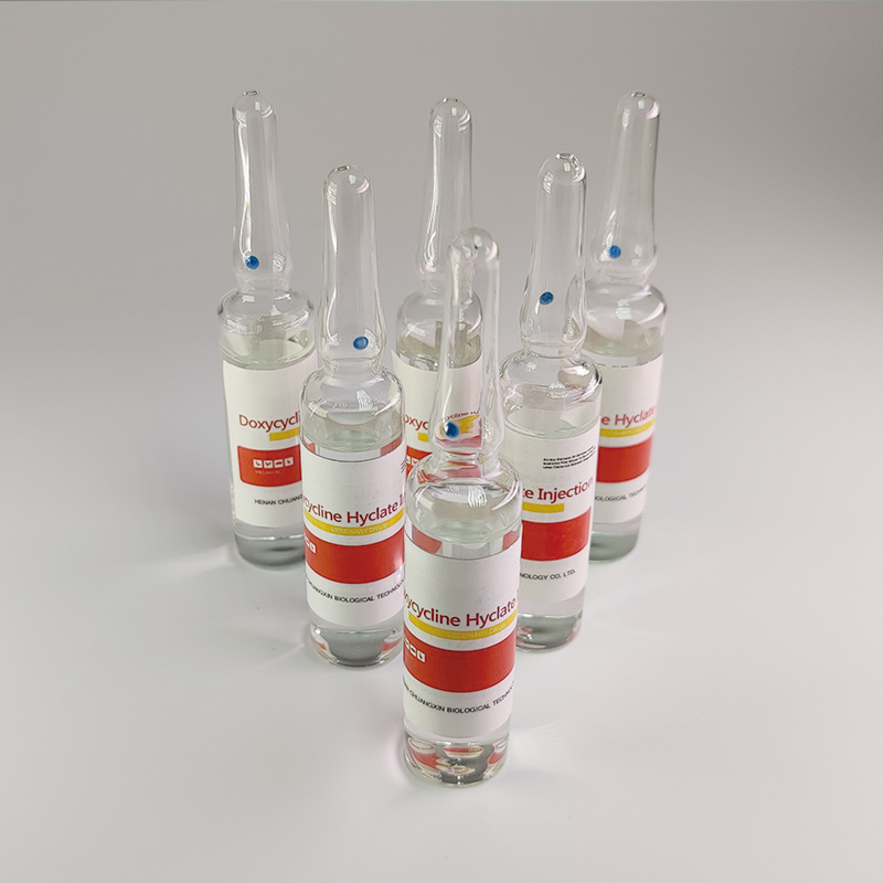 Veterinary Drug Tetracycline Antibiotics Doxycycline Hyclate Injection 10ml 10%