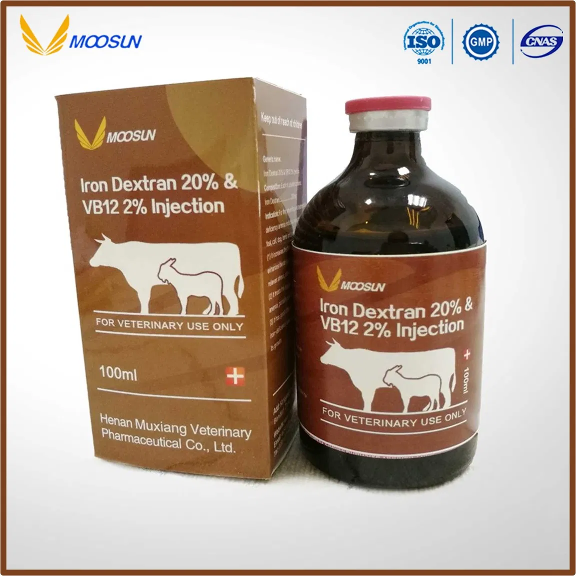 GMP Factory Flunixin Injection 5% for Animal Anti-Inflammatory and Analgesic