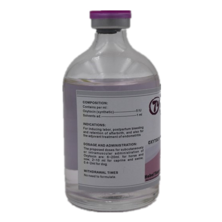 China GMP Animal Drug Oxytocin Injection for Anti-Allergic Agents Anti-Inflammatory Veterinary Medicine for Cattle Calves Sheep Goats Horses Dogs Cats Pets Use