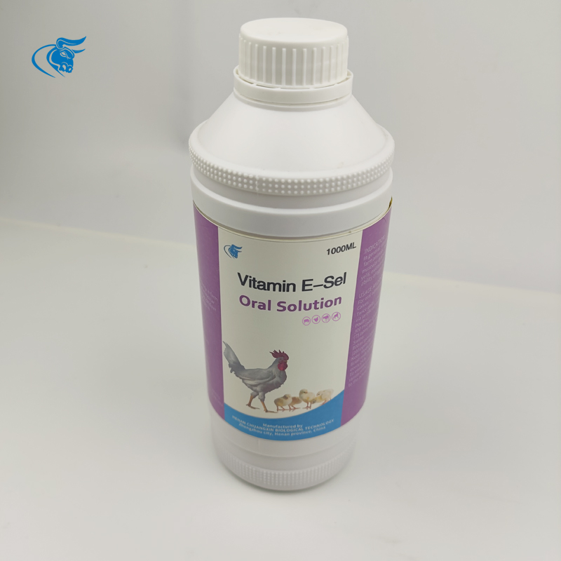 Chinese Factory Direct Supply OEM Vitamin E Selenium Oral Solution Veterinary Drugs