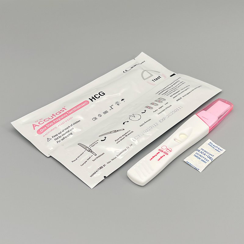 One Step HCG Quick Test Strip Kit HCG One Step Pregnancy Test From High Quality Manufacturer