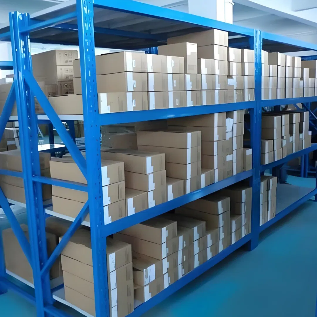 UK Warehouse Shelving Easy-to-Install Reusable Storage Shelves Wholesale Metal Racking Systems Corporate Logo Branded Shelving USA Pallet Racks