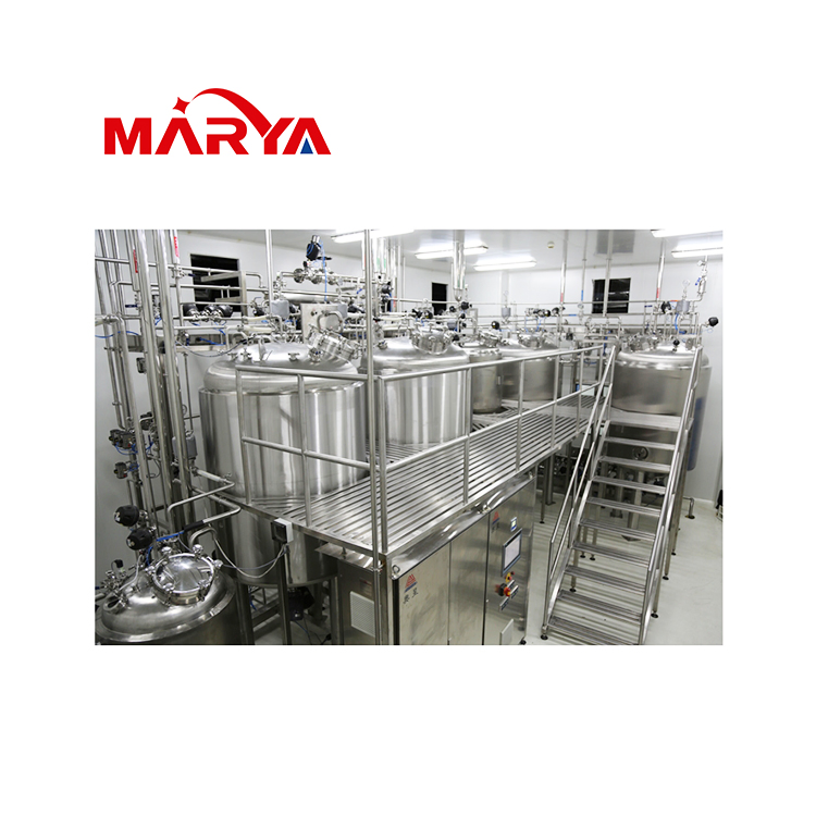 Marya Chinese Medicine Healthcare Products Biologics Vaccination Solution New Drug R&D Formulation Vessel Mixing Tank System Manufacturer