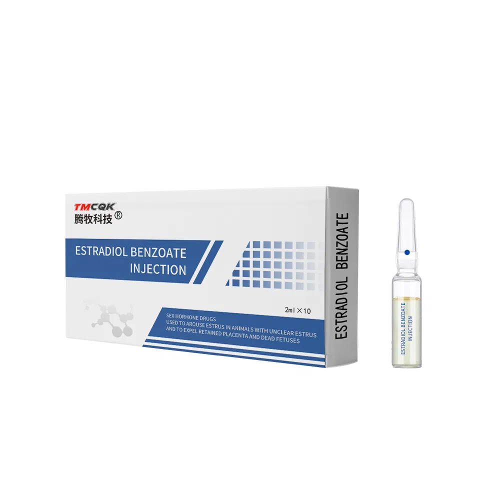 Estradiol Benzoate Injection for Animals Livestock Anti-Inflammatory, Induced Estrus and Ovulation Veterinary Medicine