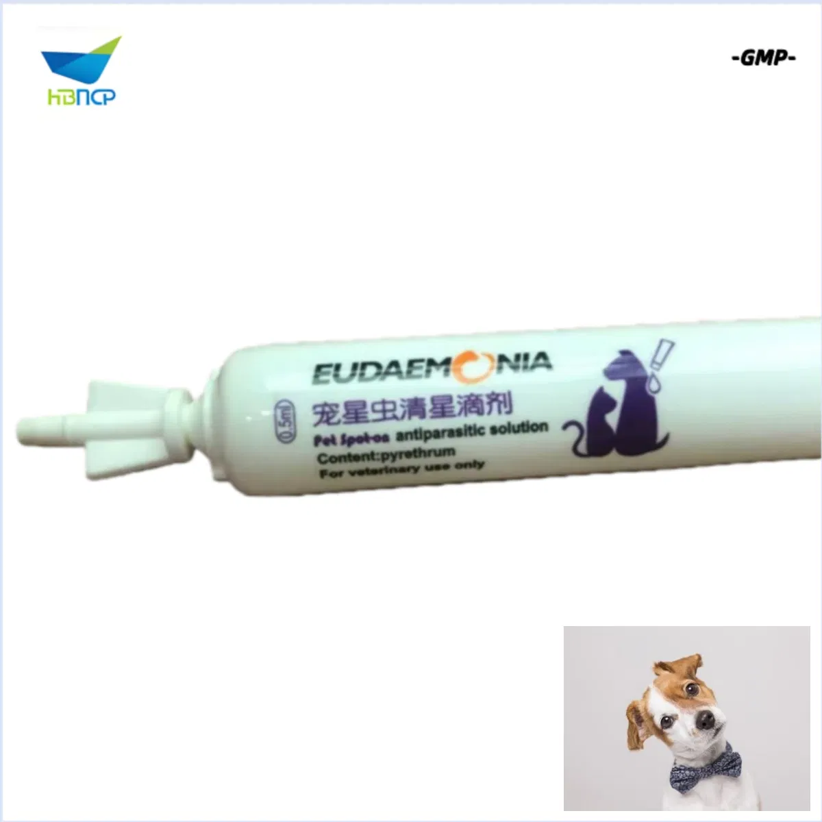 GMP Manufacturer Veterinary Drug Grade Pyrethrum Antiparasitice Soltution for Dogs and Cats