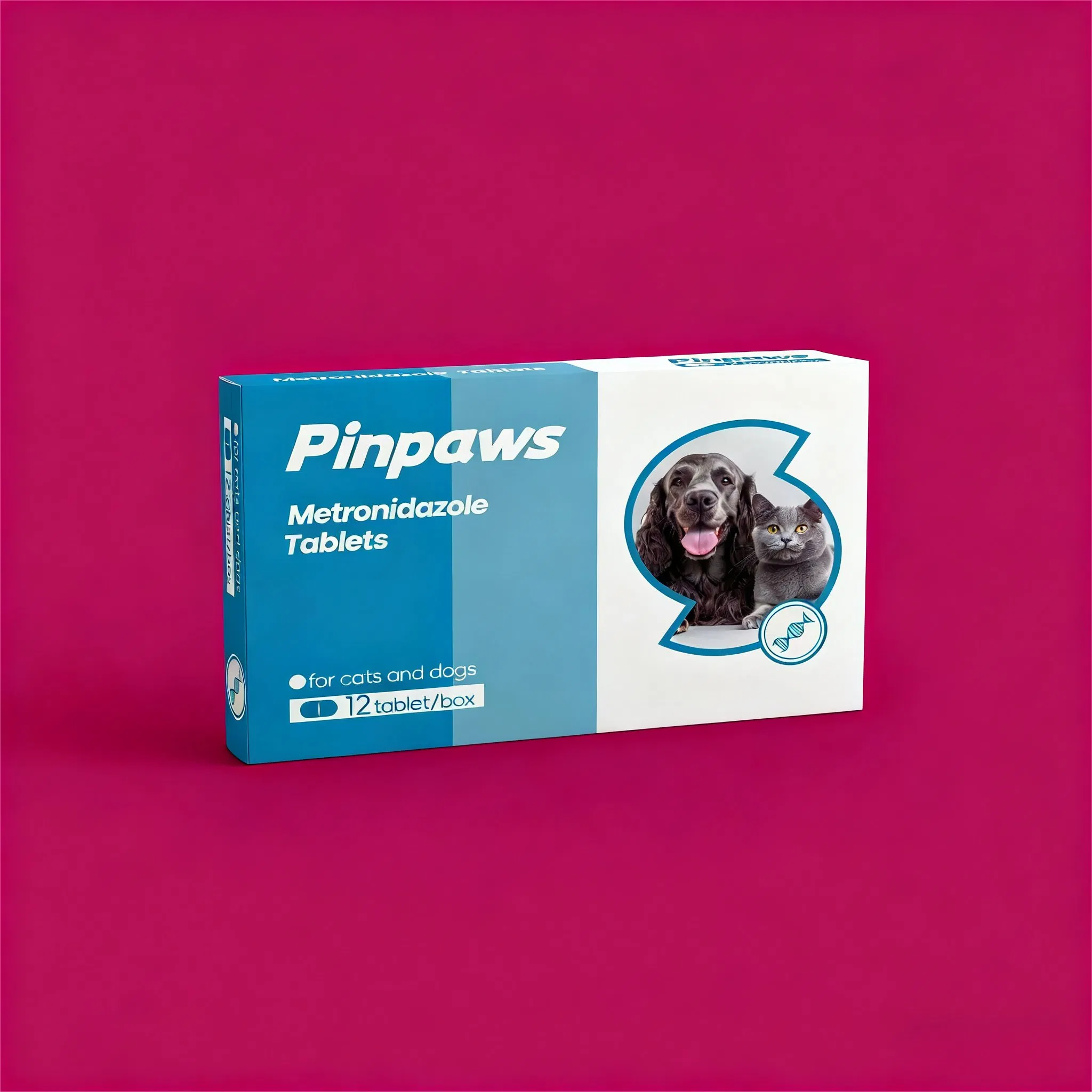 Generic Metronidazole Tablets for Giardiasis and Trichomoniasis Treatment in Pets