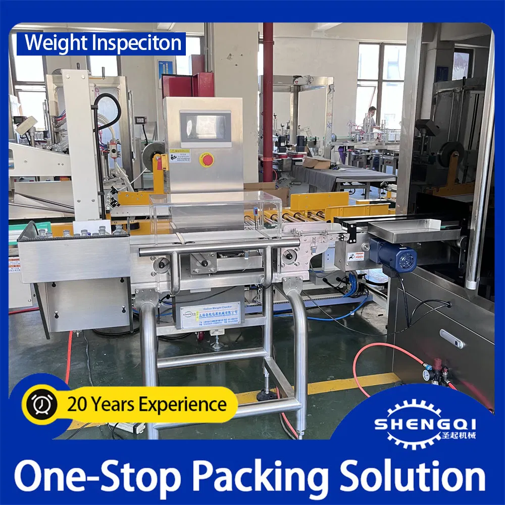 Vial Vaccine Inspection Production Line Weighing, Unpacking, Packing and Palletizing