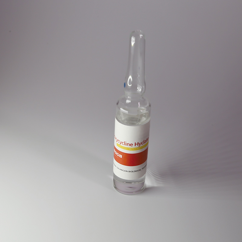 Veterinary Drug Tetracycline Antibiotics Doxycycline Hyclate Injection 10ml 10%