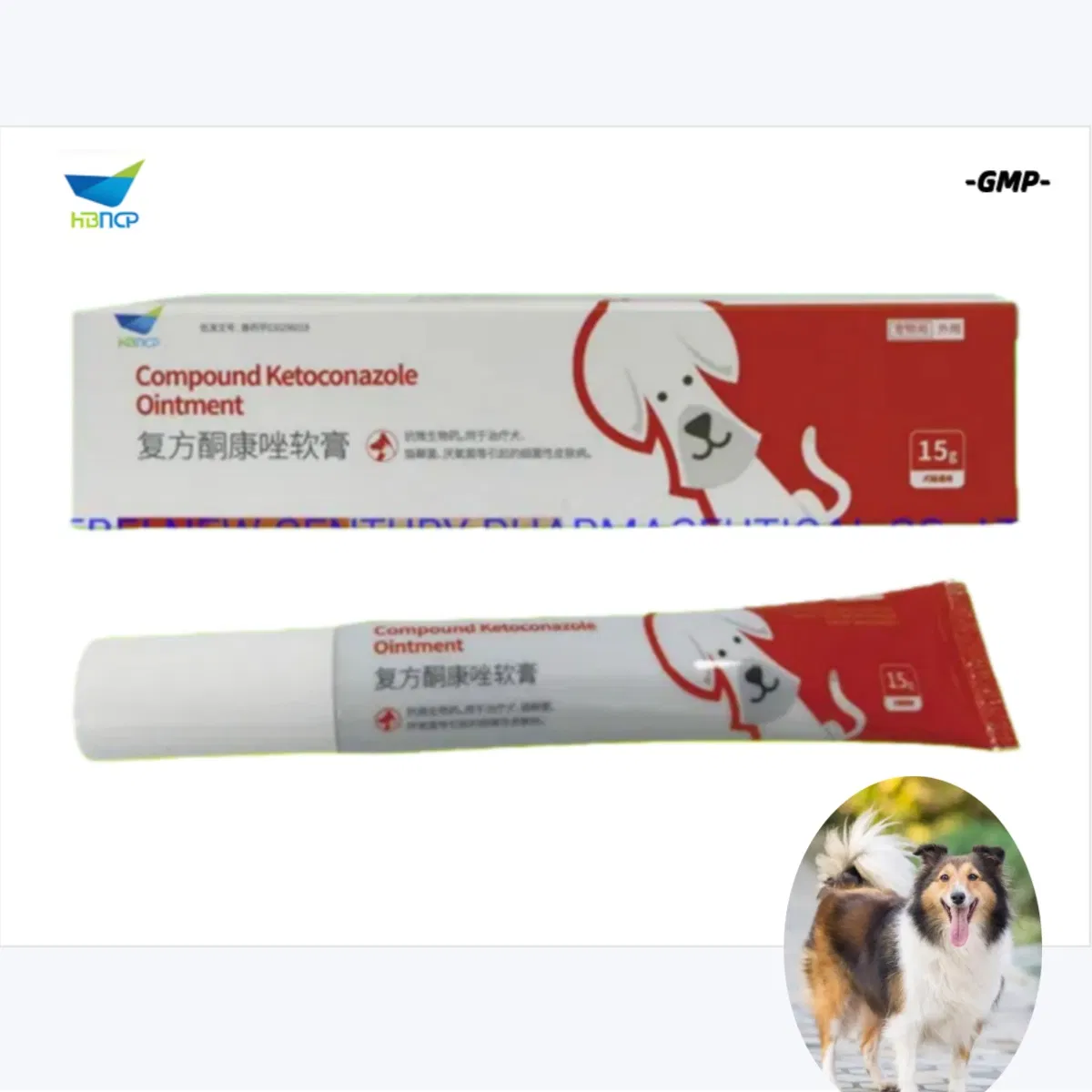 Wholesale Veterinary Drug Grade Compound Ketoconazole Ointment for Pets Animals Skin Fungi Infection