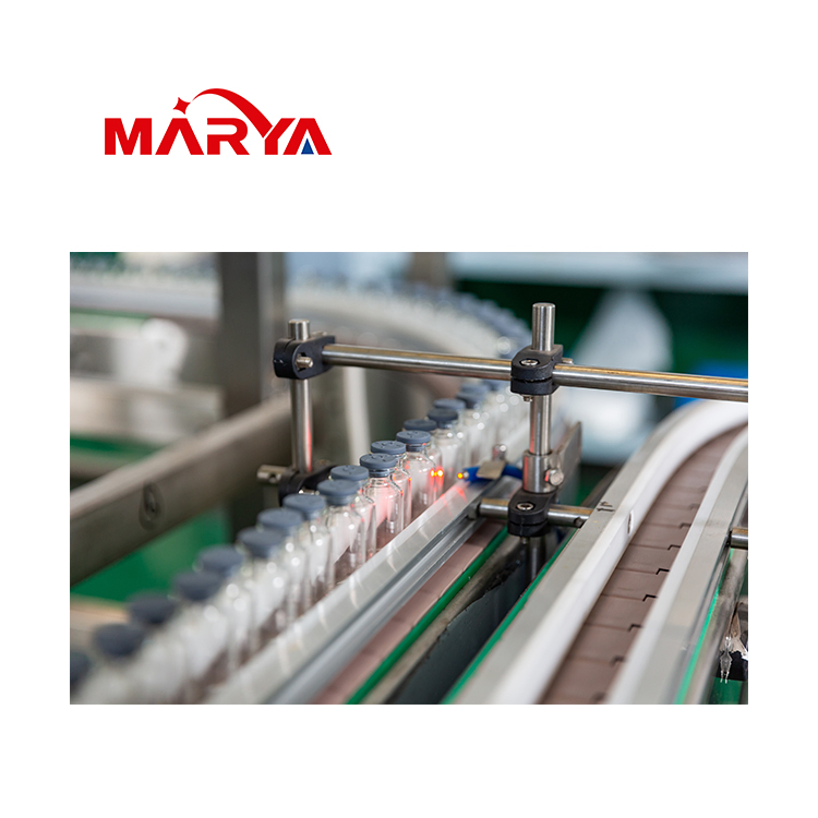 Marya GMP Certified Vial Powder Quantitative Filling Machine Servo Motor Control for Vaccine Biologics