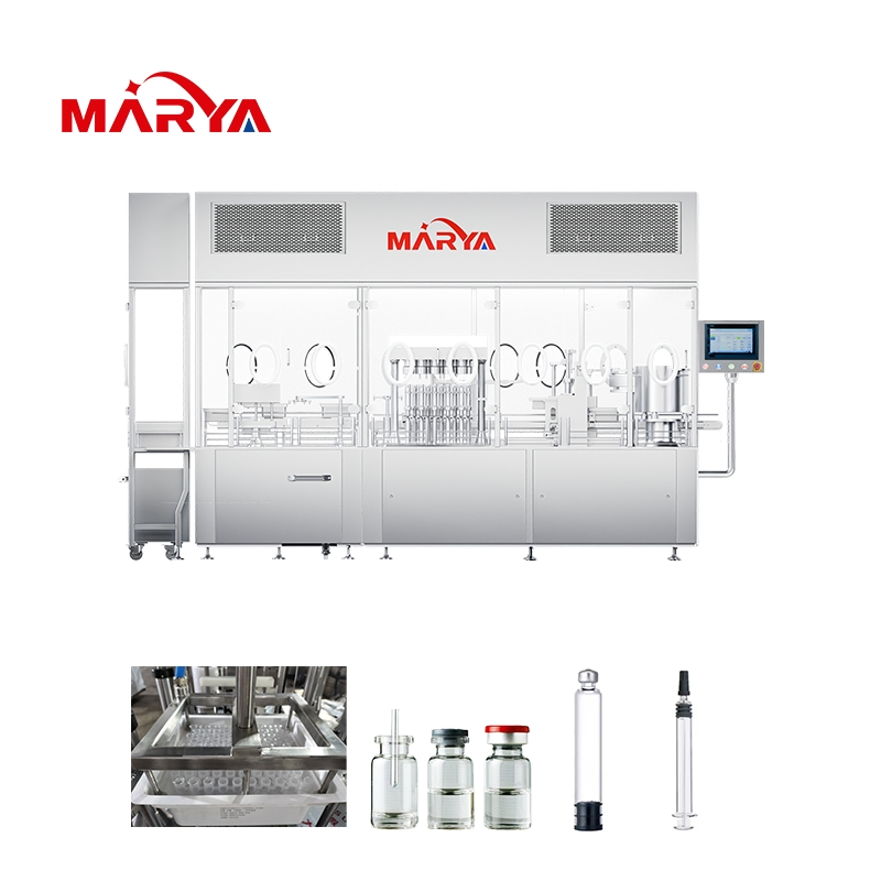 Marya Advanced Aseptic RTU Syringe/Cartridge/Vial Filling Machine for Biologics Manufacturing