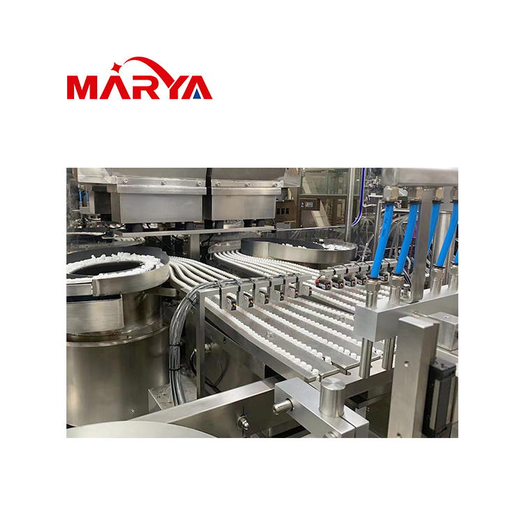 Marya High-Precision Ceramic Plunger Pump RTU Filling Machine with CIP/SIP Functionality for Vaccines &amp; Biologics