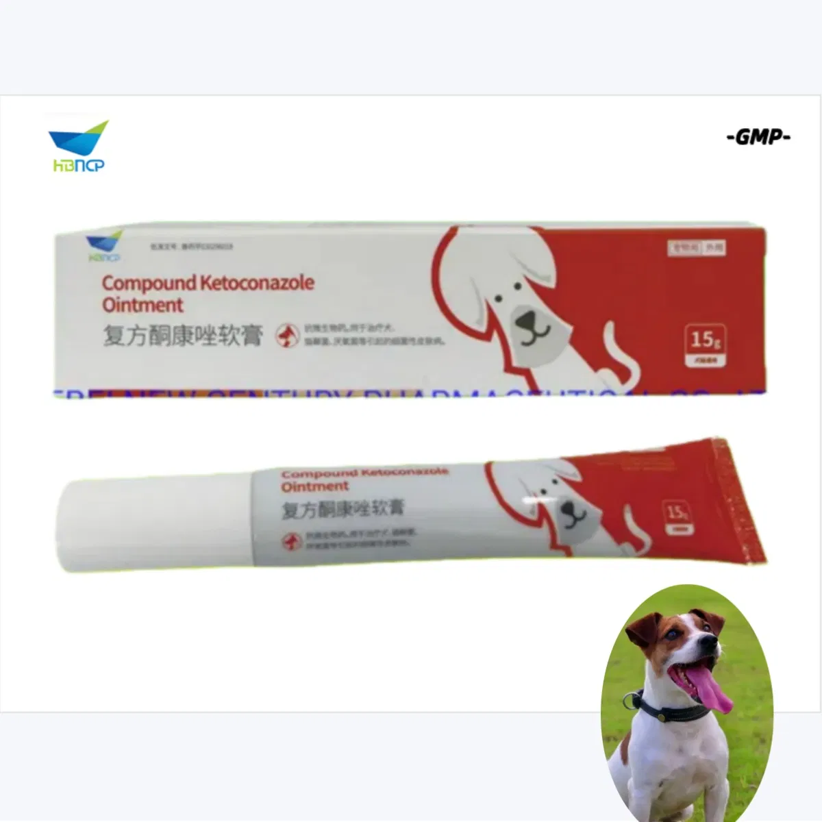Wholesale Veterinary Drug Grade Compound Ketoconazole Ointment for Pets Animals Skin Fungi Infection