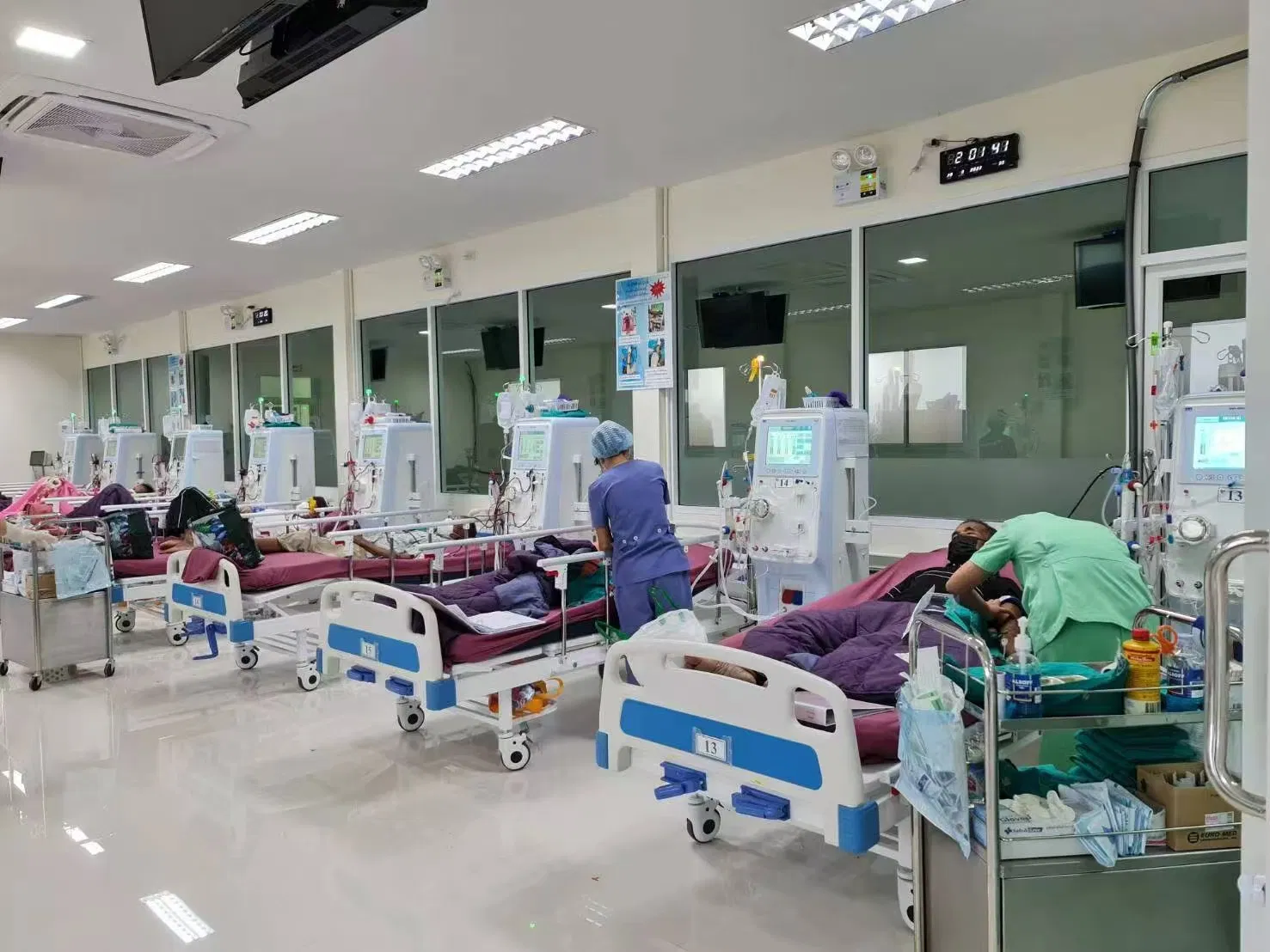 Hemodialysis Machine in Nephrology Dept