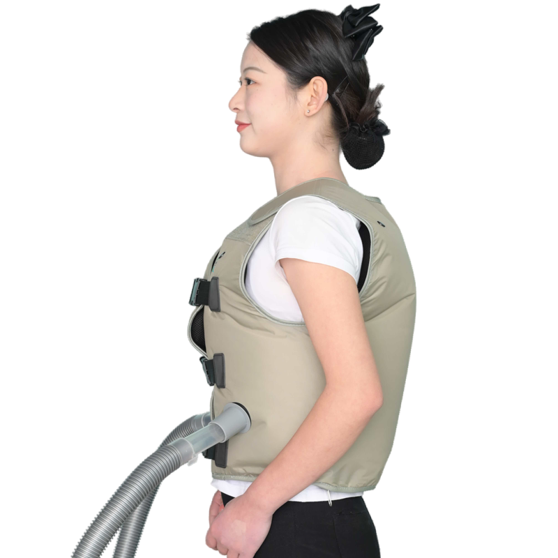 Airway Clearance Sputum Clearance Treat Copd-Chronic Bronchitis Breathing Physiotherapy Vest Vibrate Device Vest-Style Chest Percussion Vest
