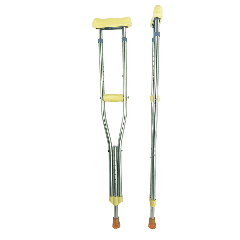 Adjustable Outdoor Aluminum Axillary Crutch Medical Under Arm Underarm Crutch Stick Buoyancy Aids Walking for Fracture