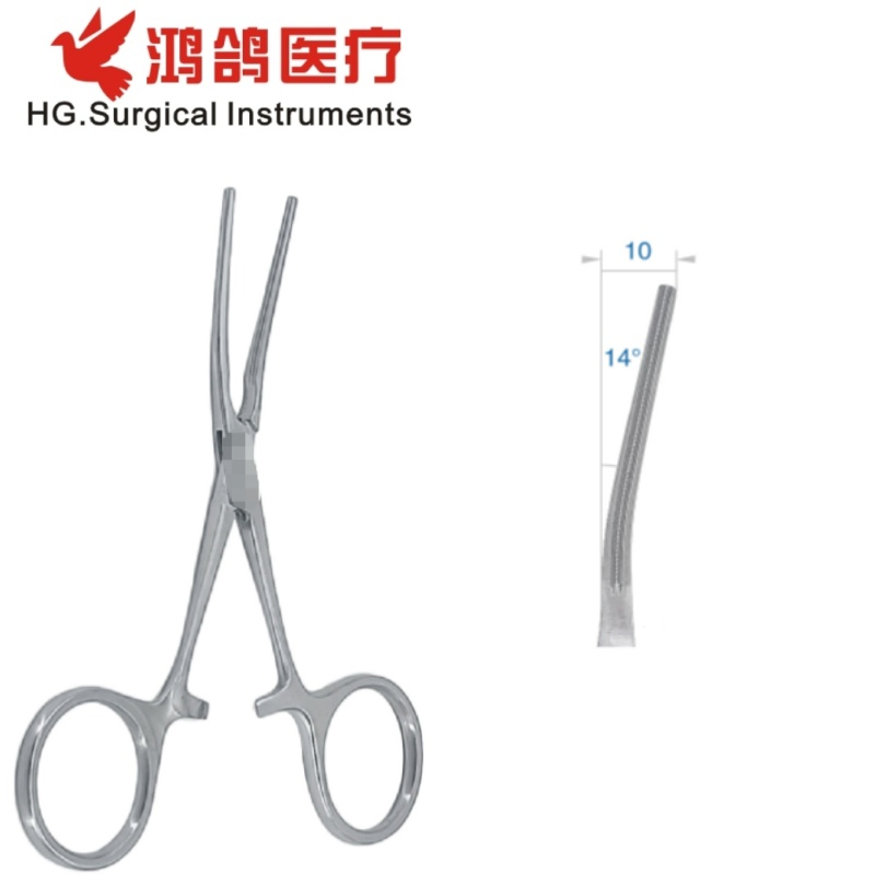 Medical Instrument Renal Vascular Forceps Hospital Equipment Device Supply Surgical Forceps