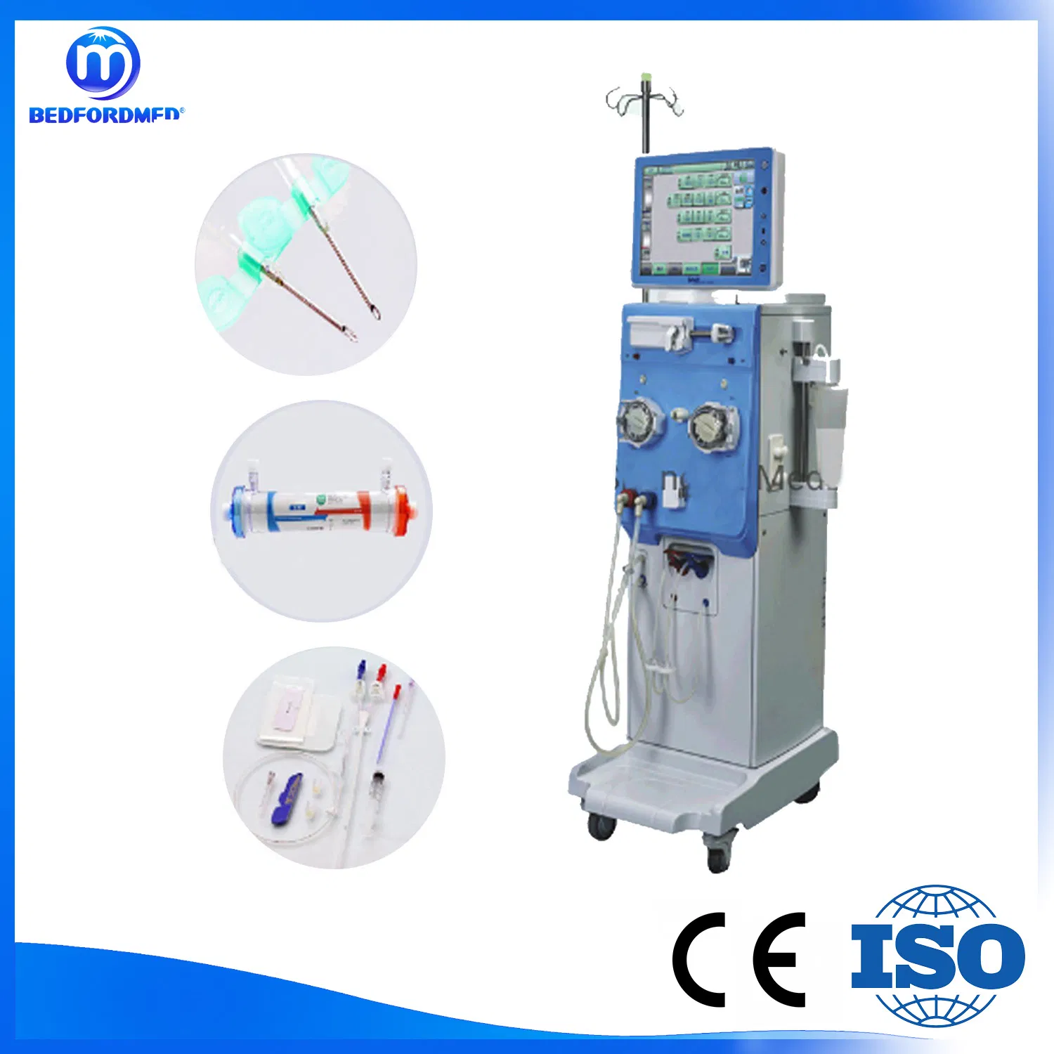 Medical Hemodialysis Machine Kidney Dialysis Equipment with CE