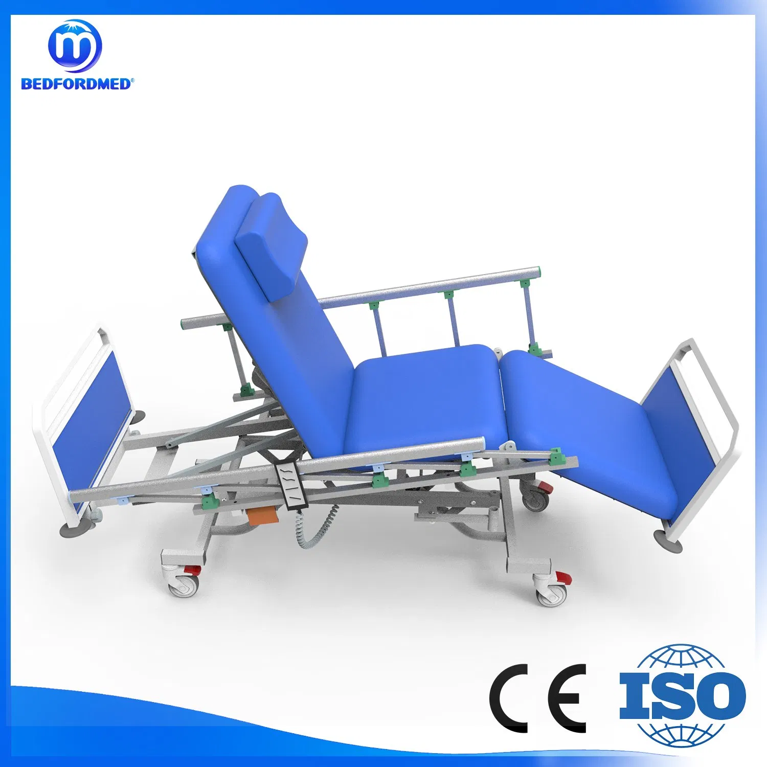 Therapy Equipment Hemodialysis Delicated Chair with IV Pole (ME-280)
