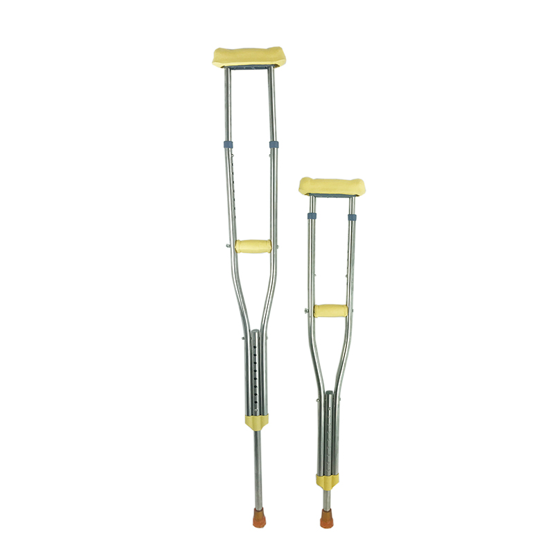Adjustable Outdoor Aluminum Axillary Crutch Medical Under Arm Underarm Crutch Stick Buoyancy Aids Walking for Fracture