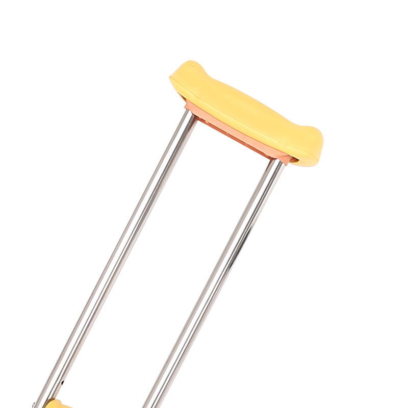 Aluminum Adjustable Walking Stick Helpful Underarm Axillary Crutch for Disabled People