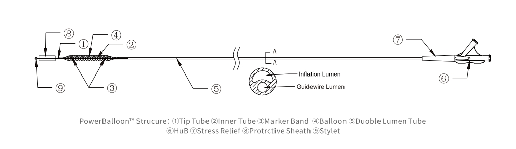 Premium High Pressure Balloon Dilatation Catheter for Enhanced Vascular Procedures