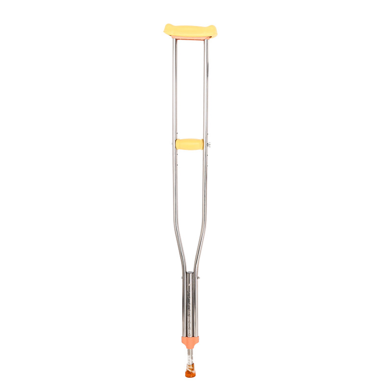Aluminum Adjustable Walking Stick Helpful Underarm Axillary Crutch for Disabled People