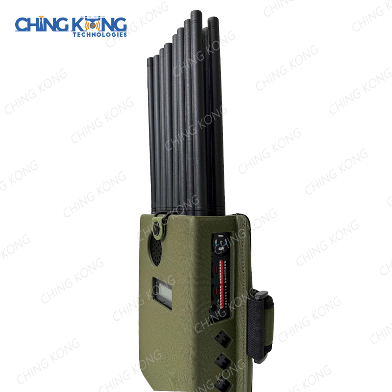 16 Antennas Total 16W GPS Bluetooth Wi-Fi 4G 5g Mobile Signal Jamming Devices Mobile Shielding Wireless Shielding Devices