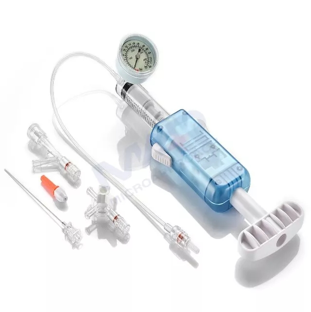 Balloon Expansion Pressure Pump Balloon Inflation Device Percutaneous Transluminal Coronary Angioplasty Ptca Surgery