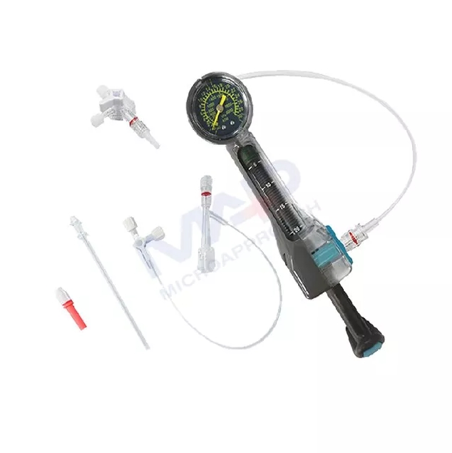 Balloon Expansion Pressure Pump Balloon Inflation Device Percutaneous Transluminal Coronary Angioplasty Ptca Surgery