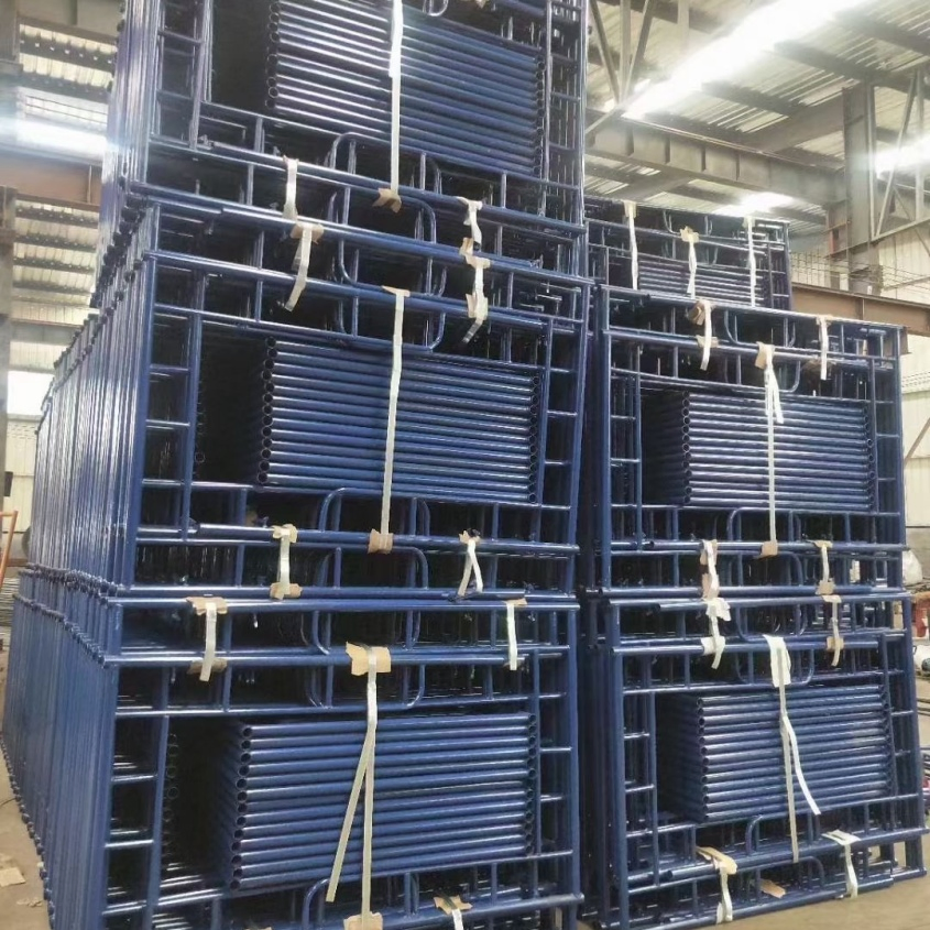 Quick Deploy Folding Scaffold for Changing Sites and Efficient Operations